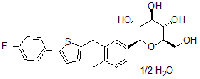 Canagliflozin semihydrate